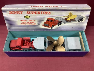 Lot 794 - Dinky No 986 Mighty Antar Low Loader with...