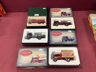 Lot 736 - Four Corgi Diecast Model Conmercial Vehicles...