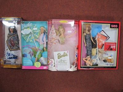 Lot 315 - Barbie; Four Boxed Barbie Dolls, to include...