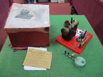 Lot 692 - Mamod SE2 Live Steam Stationary Engine, well...