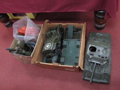 Lot 434 - A Quantity of Original Action Man Vehicles and...