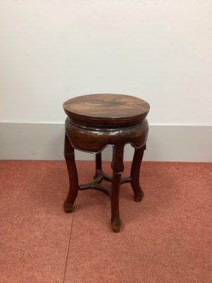 Lot 1532 - A Late XIX Century Hardwood Jardiniére Stand,...