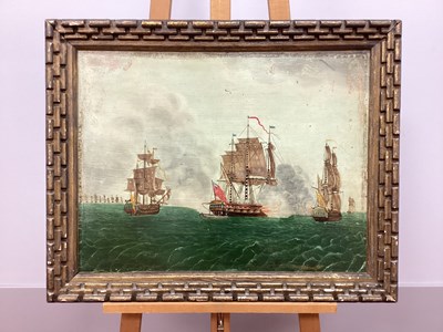 Lot 1226 - ENGLISH NAIVE SCHOOL 
A Royal Navyman-of-War...