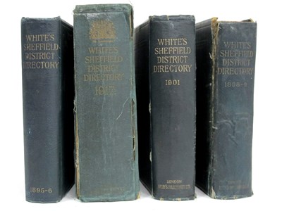 Lot 1371 - White' Sheffield District Directory, 1895-6,...