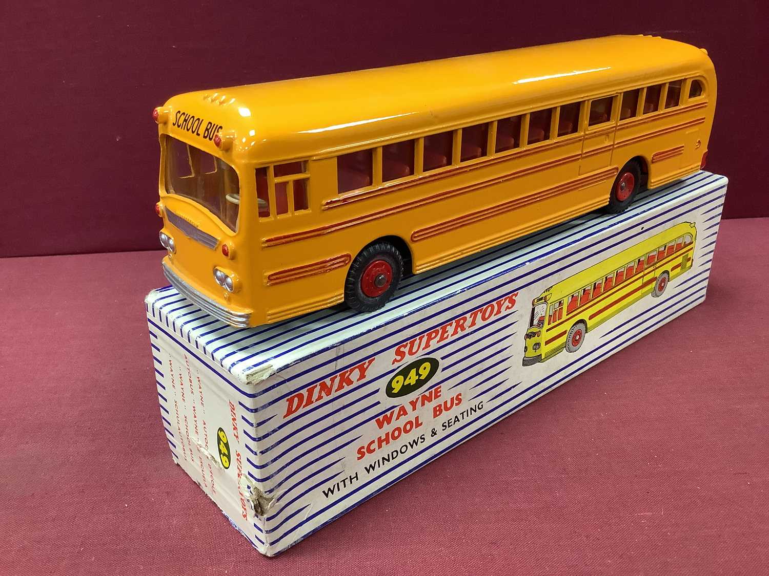 Lot 796 - Dinky Supertoys No 949 Wayne School Bus,...