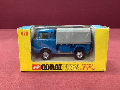 Lot 781 - Corgi Toys No 470 Forward Control Jeep FC 150,...