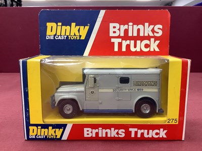 Lot 789 - Dinky Toys No 275 Brinks Truck, overall very...