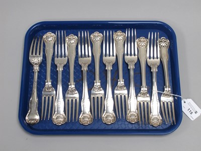 Lot 115 - A Matched Set of Twelve Hallmarked Silver...