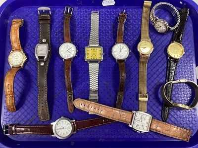 Lot 17 - A Collection of Gent's Wristwatches, to...