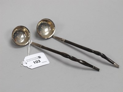 Lot 103 - A Pair of Victorian Scottish Hallmarked Silver...