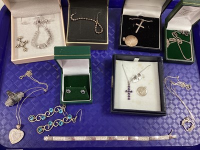 Lot 21 - A Collection of Modern "925" Jewellery, to...