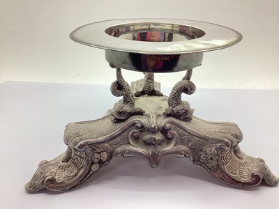 Lot 123 - A Hallmarked Silver Dish Stand, HC, Sheffield...