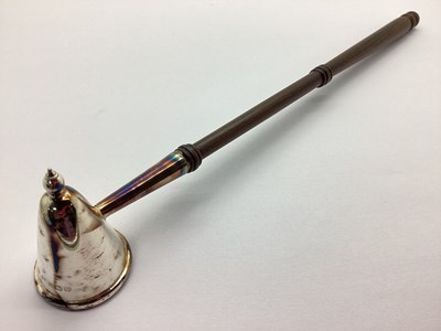 Lot 121 - A Hallmarked Silver Candle Snuffer, with...