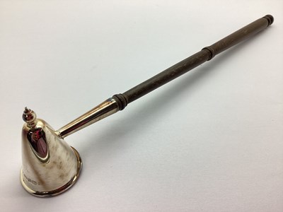 Lot 120 - A Hallmarked Silver Candle Snuffer, with...