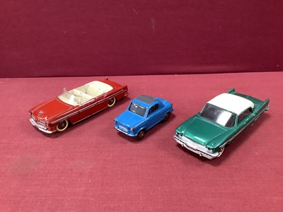 Lot 741 - Three Original French Dinky Toys, No 24A...