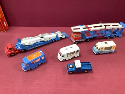 Lot 705 - Six Original Corgi Commercial Vehicles from...