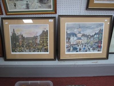 Lot 1537 - George Cunningham, 'London Road' & 'Fitzalan...