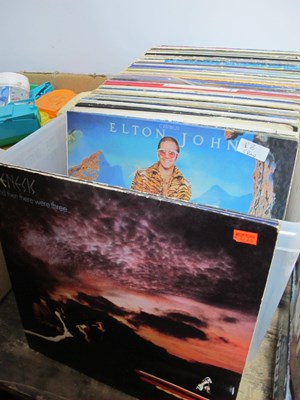 Lot 1150 - Over 100 LP's, artists include Genesis, Elton...