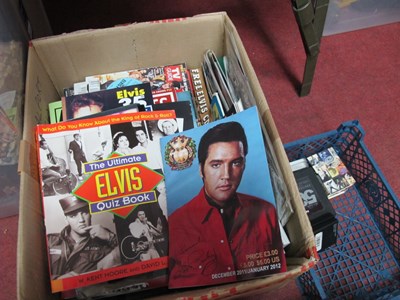 Lot 1153 - Elvis Presley Ephemera, a box full of...