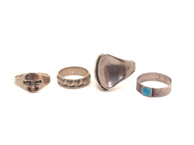 Lot 189 - Peter Guy Watson; A Modernist Style Ring,...