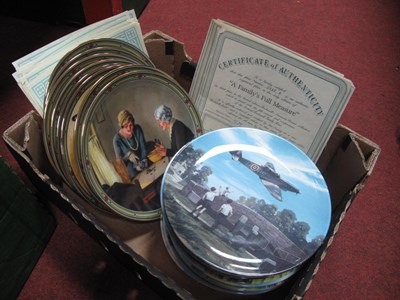 Lot 1035 - Royal Doulton 'Heroes of The Sky' Plates, (x...