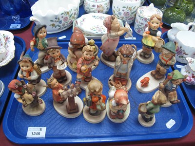 Lot 1245 - Hummel Figurines, to include Wash Day, Sister,...