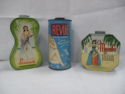 Lot 1442 - Circa 1950's Vintage Serenade Talcum Powder -...