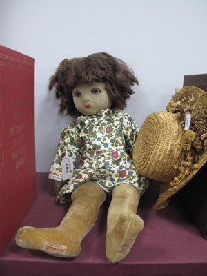 Lot 1369 - A Mid XX Century Bambina Doll by Chad Valley,...