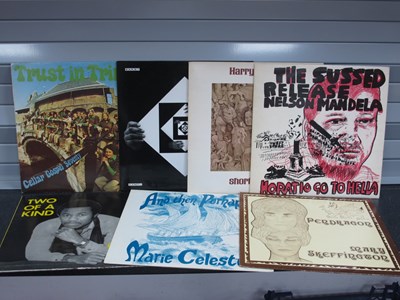 Lot 616 - Folk, World and Reggae, seven albums...