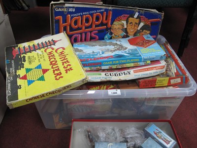 Lot 1386 - A collection Board Games, Puzzles, Child's...