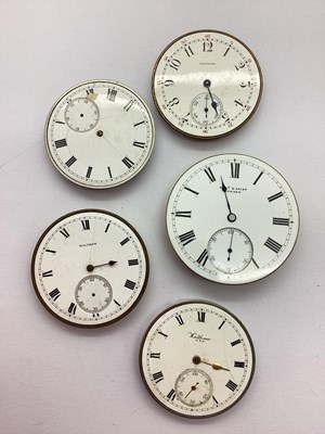 Lot 143 - William Crisp Pocket Watch Dial / Movement,...