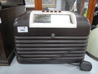 Lot 1462 - Mid XX Century Bush Bakelite Radio, Serial No...