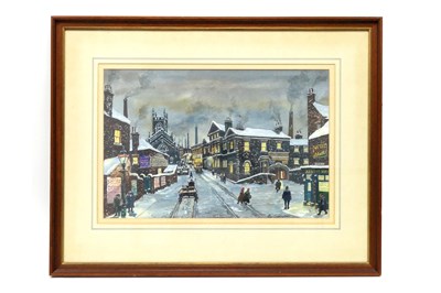 Lot 1201 - GEORGE CUNNINGHAM (Sheffield Artist 1924-1996)...