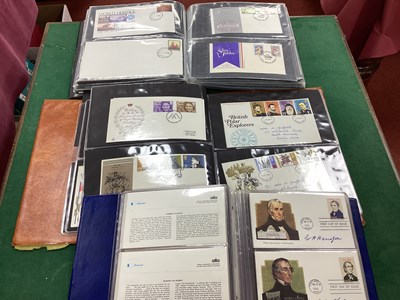 Lot 611 - Stamps, over 230 First Day Covers, housed in...