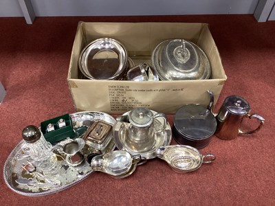 Lot 56A - Assorted Plate Ware, including Atkin Bros...