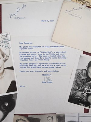 Lot 1398 - Typewritten Letter On Personal Notepaper from...