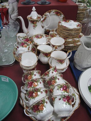 Lot 1256 - Royal Albert 'Old Country Roses' Dinner and...