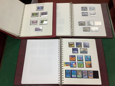 Lot 535 - Stamps, three albums of mint and used Channel...