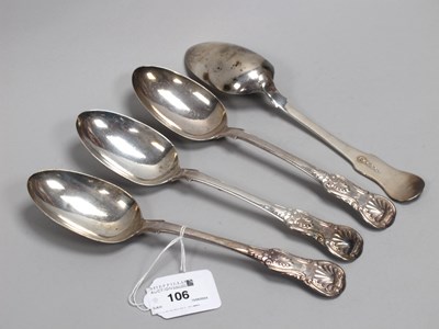 Lot 106 - A Set of Four Provincial Hallmarked Silver...