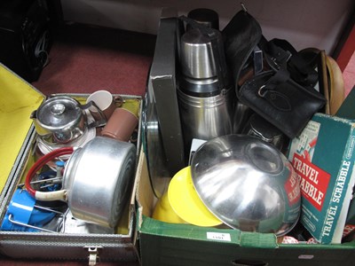 Lot 1101 - Old Hall Stainless Teaware, flasks, table mats,...