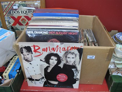 Lot 1020 - Over fifty mainly easy listening LP's and 100...