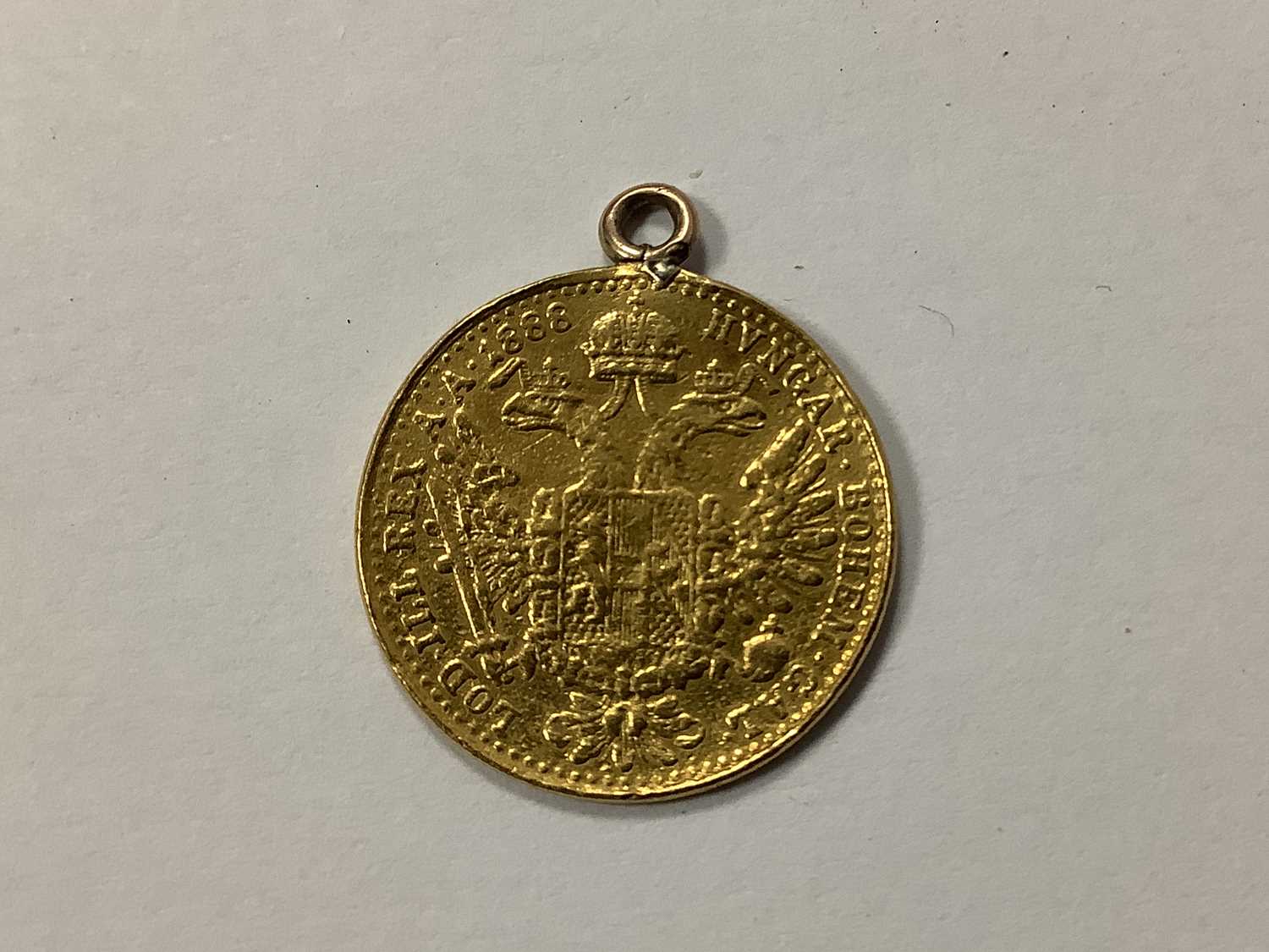 Lot 556 - 1888 Franz Joseph I Gold Austria 1 Ducat, on a...