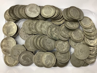 Lot 466 - Collection Of Pre 1947 Silver One Shillings,...