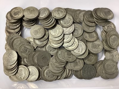 Lot 483 - Collection Of GB Pre 1947 Silver Sixpences,...