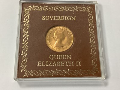 Lot 562 - 1968 Elizabeth II Gold Sovereign, encapsulated.