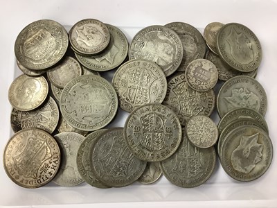 Lot 482 - Collection Of GB Pre 1947 Silver Coins,...