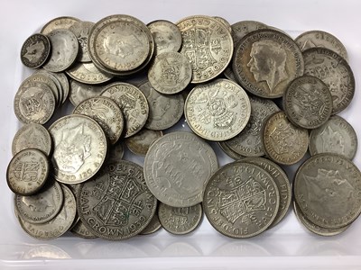 Lot 476 - Collection Of GB Pre 1947 Silver Coins,...