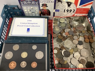 Lot 441 - Large Collection Of GB And Worl Coins,...