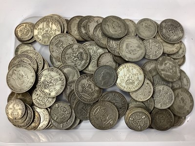 Lot 491 - GB Pre 1947 Silver Coins, including Florins,...