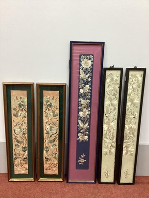 Lot 1188 - A Pair of Early XX Century Chinese Sleeve...